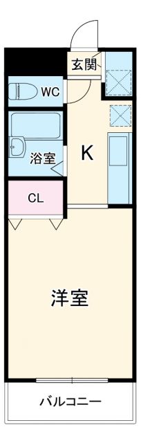 箕面市小野原東のマンションの間取り