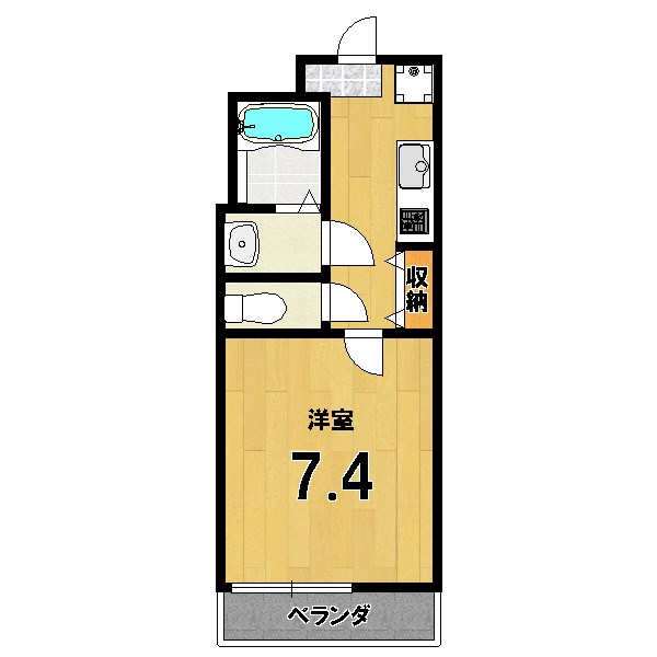 RAPPORT太秦広隆寺の間取り