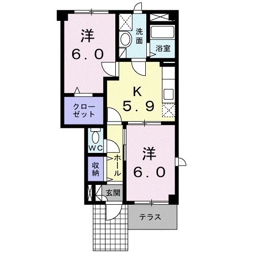 コースマスIの間取り