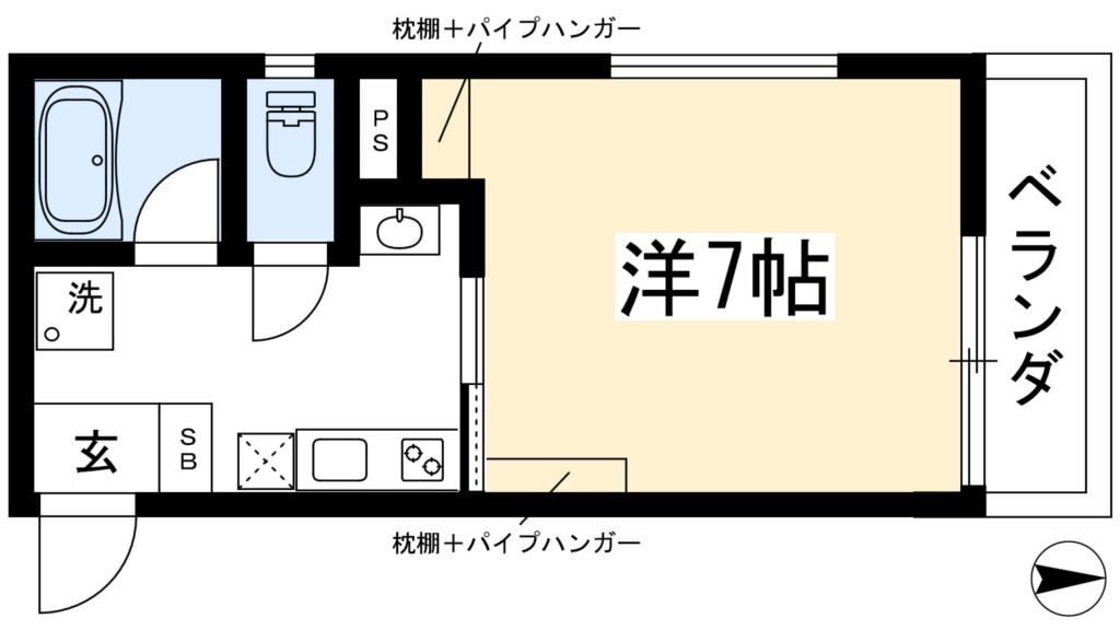 ネクストライフ太秦天神川の間取り