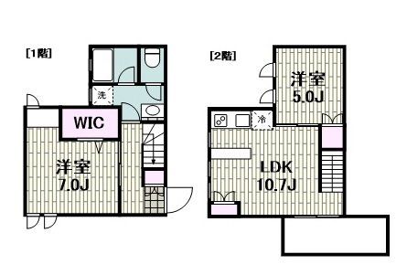 川崎市宮前区鷺沼のマンションの間取り