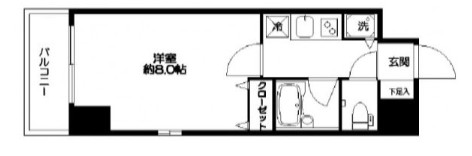 CITY SPIRE 東大井の間取り