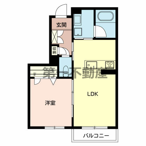 エクセレンス喜田の間取り