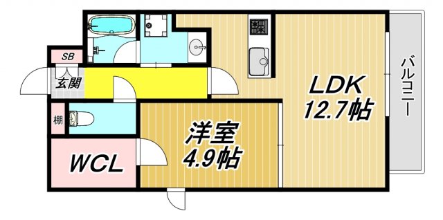 メゾンサクラの間取り