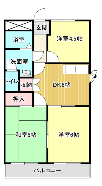 ファミール２１の間取り