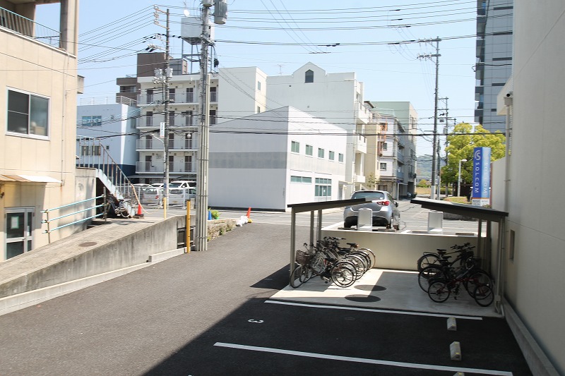 【広島市中区南千田東町のマンションの眺望】