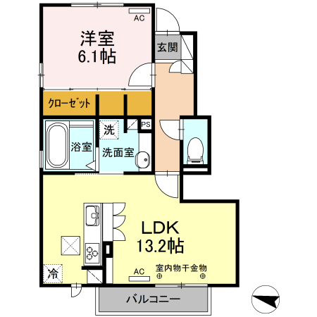 シャルモントの間取り