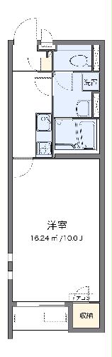 クレイノＭＡＫＩの間取り