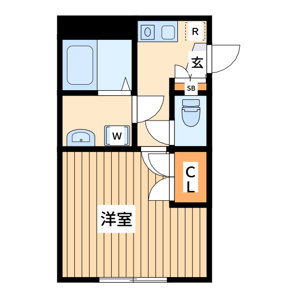 ルミエールIの間取り