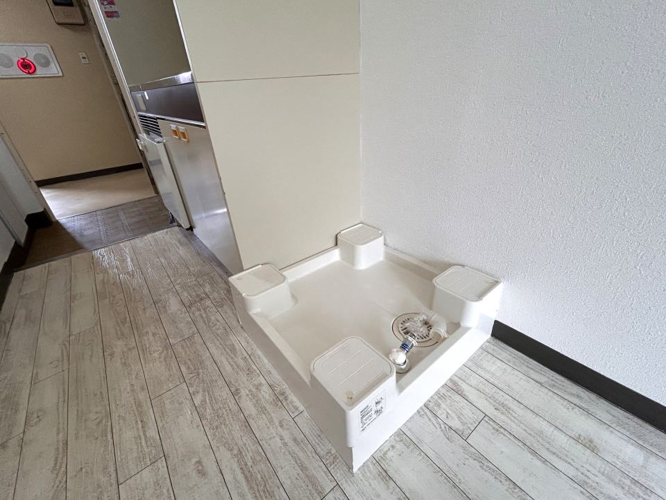 その他　洗濯機は室内に置けます