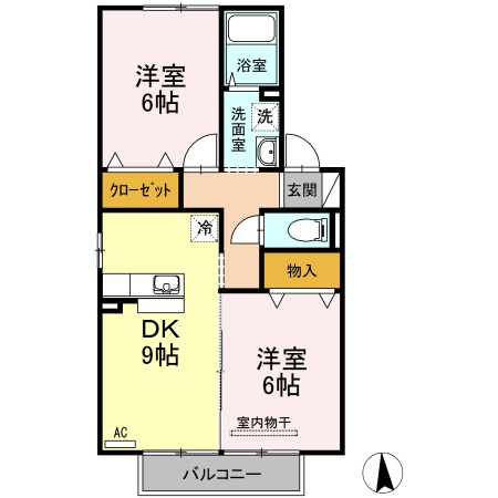 ウィルモアの間取り