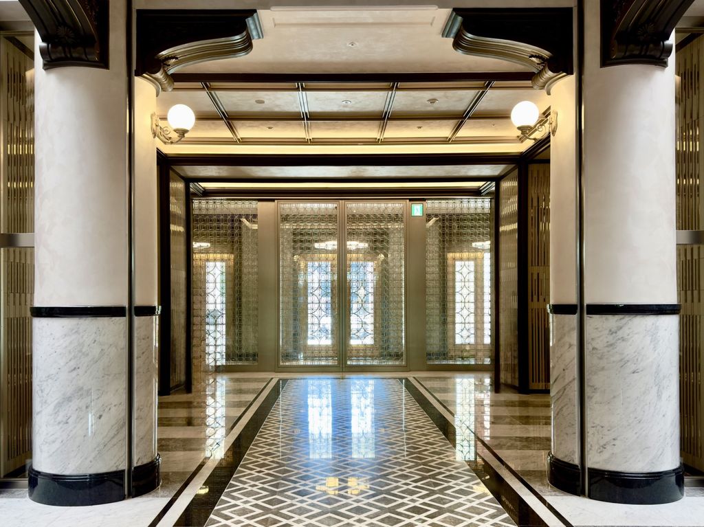 エントランス　パークマンションエントランスホール