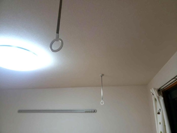 その他設備　室内物干し