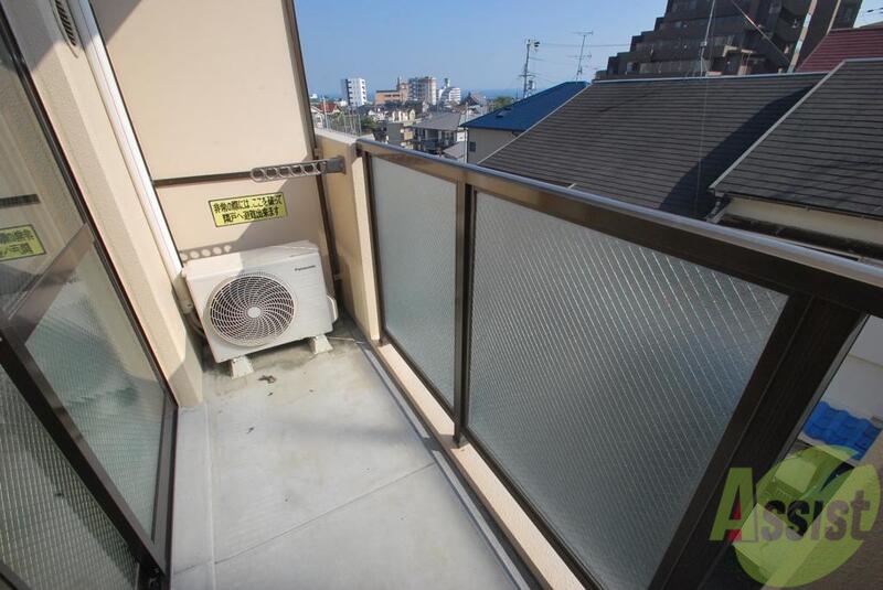 バルコニー　綺麗なお手洗いにトイレの神様も満足です