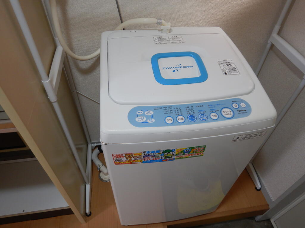 洗面設備　洗濯機完備