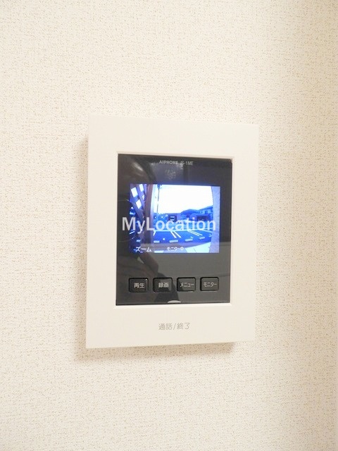 セキュリティ　☆モニター付きインターホンです☆