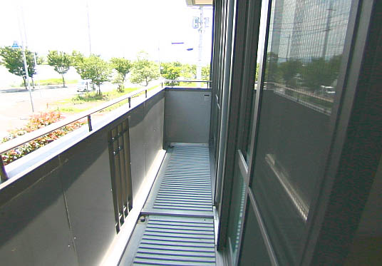 バルコニー　バルコニーがあります