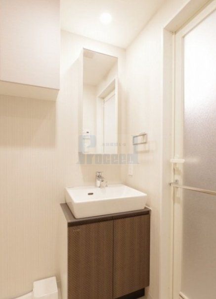 洗面設備　使いやすい独立洗面台☆