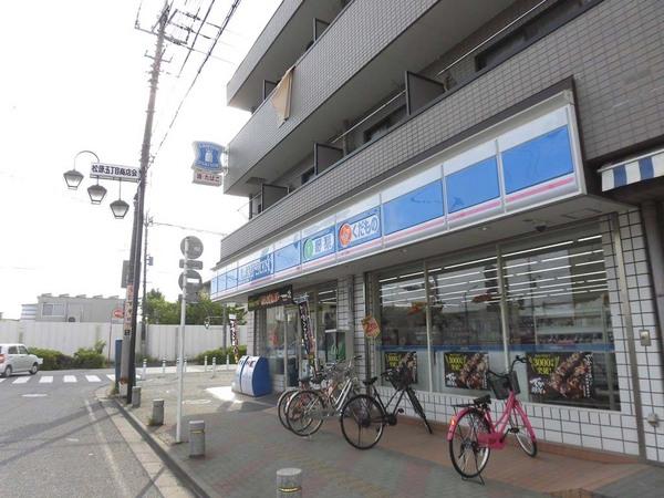 コンビニ　ローソン草加松原店（コンビニ）まで476m