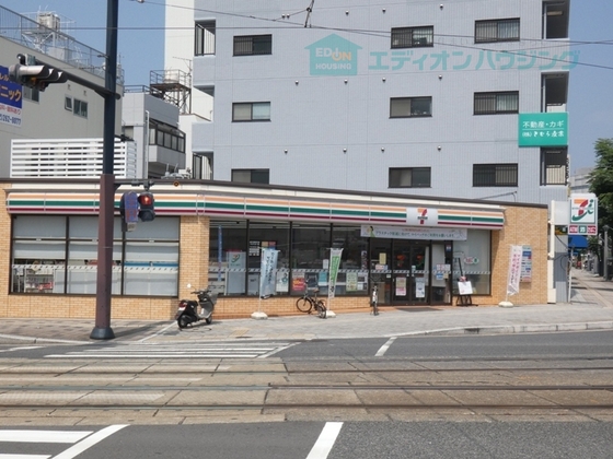コンビニ　セブンイレブン広島的場２丁目店（コンビニ）まで89m