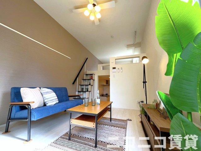 居室・リビング　モデルルームの為、現状を優先致します。