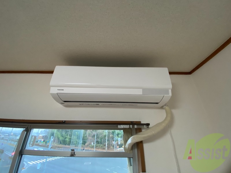 その他設備　エアコン付きです！夏でも冬でも安心ですね。