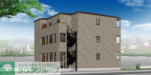 建物外観　※パース