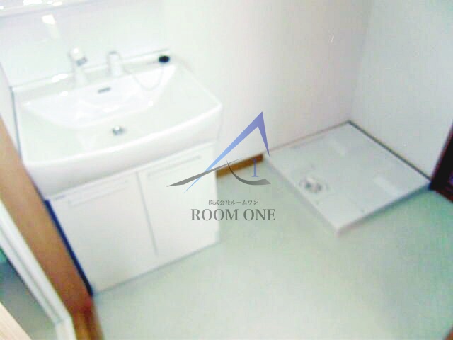 洗面設備　洗面台です。