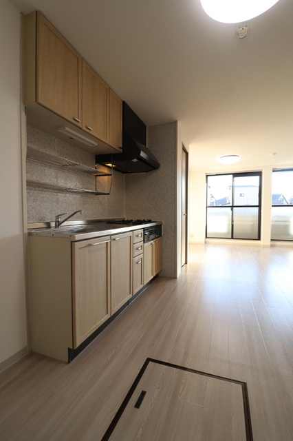 キッチン　システムキッチン（ガスコンロ）