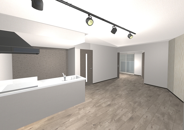 居室・リビング　※パース画像です