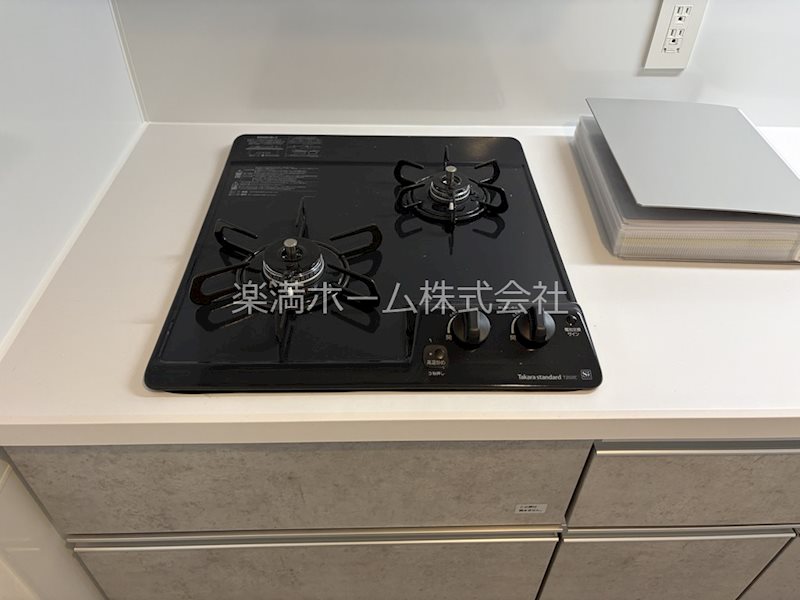 その他　2口ガスシステムキッチン♪