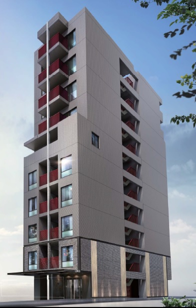 建物外観　外観は落ち着いています