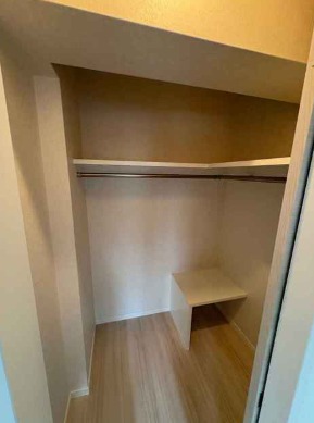 収納　ウォークインクローゼット付きで沢山収納できます