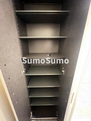 収納　大きなものも収納できそうです