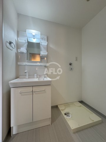 洗面設備　シティレジデンス福島X　洗面所