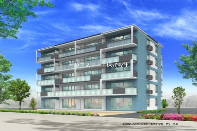 建物外観　※建築中のため、画像はイメージです