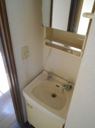 洗面設備　同タイプ、別部屋のお写真です