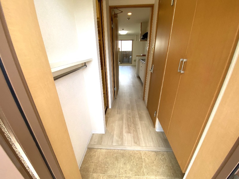 玄関　玄関あけるとこんな感じですー。