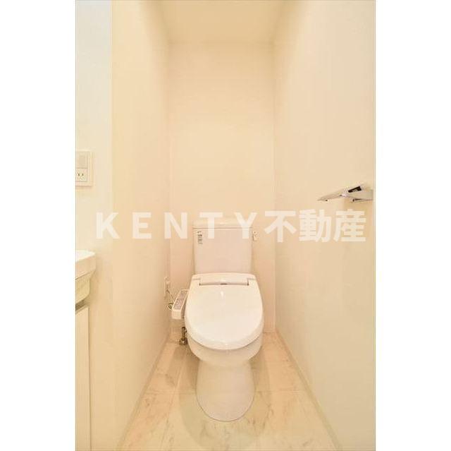 トイレ　ゆったりとした空間のトイレです