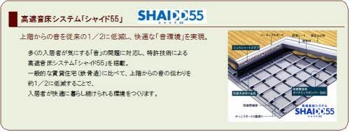 バス・シャワールーム　高遮音床