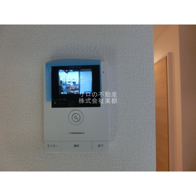 セキュリティ　訪問者が一目で分かる、安心のＴＶモニタ付インターホンです！