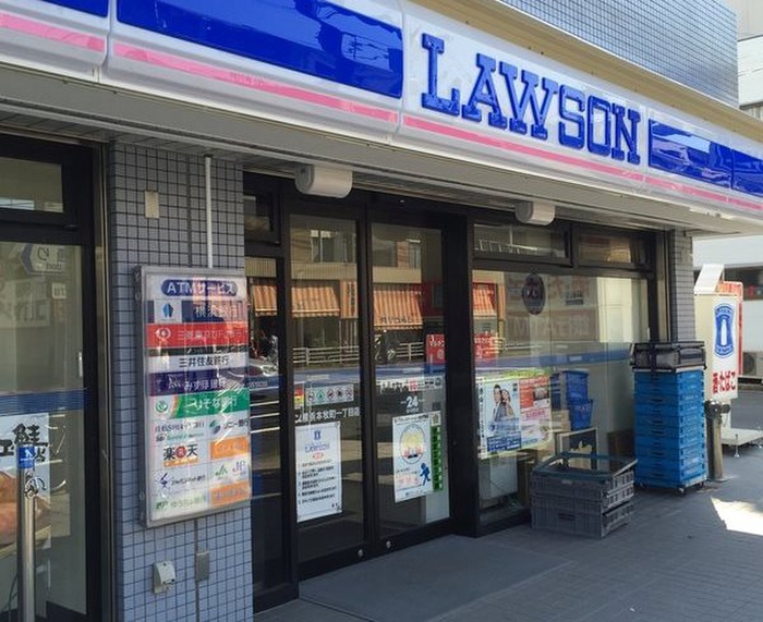 コンビニ　ローソン 横浜本牧町一丁目店（コンビニ）まで100m