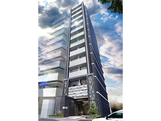 建物外観　建築中