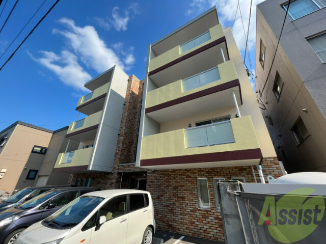 建物外観　札幌市北区麻生町「フェイバリト麻生」