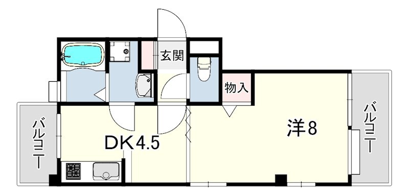 アイビーヒルズ甲東園2の間取り写真