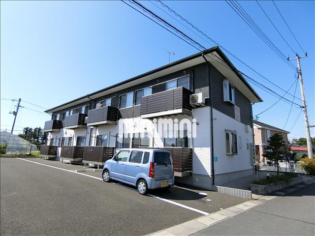 建物外観　都市ガス使用のアパートです。