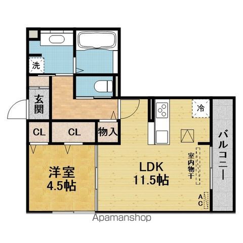 J cube Aの間取り写真