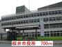 役所　桜井市役所（役所）まで700m