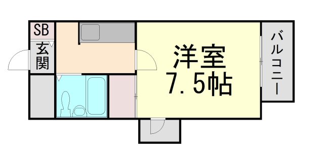 マシオン桜井の間取り写真