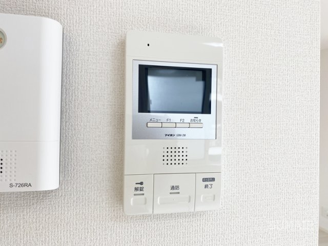 セキュリティ　安心のモニター付きインターホン！